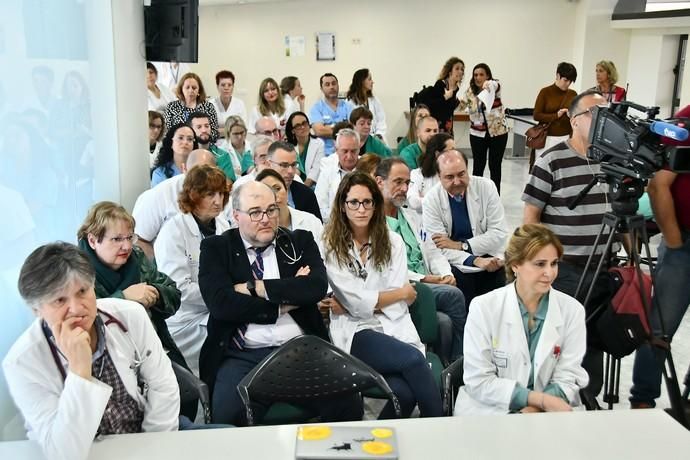 03/02/2020 LA MINILLA. LAS PALMAS DE GRAN CANARIA.  El Hospital Universitario de Gran Canaria Dr. Negrín presenta el Programa de Transplante Cardíaco. Fotógrafa: YAIZA SOCORRO.  | 03/02/2020 | Fotógrafo: Yaiza Socorro