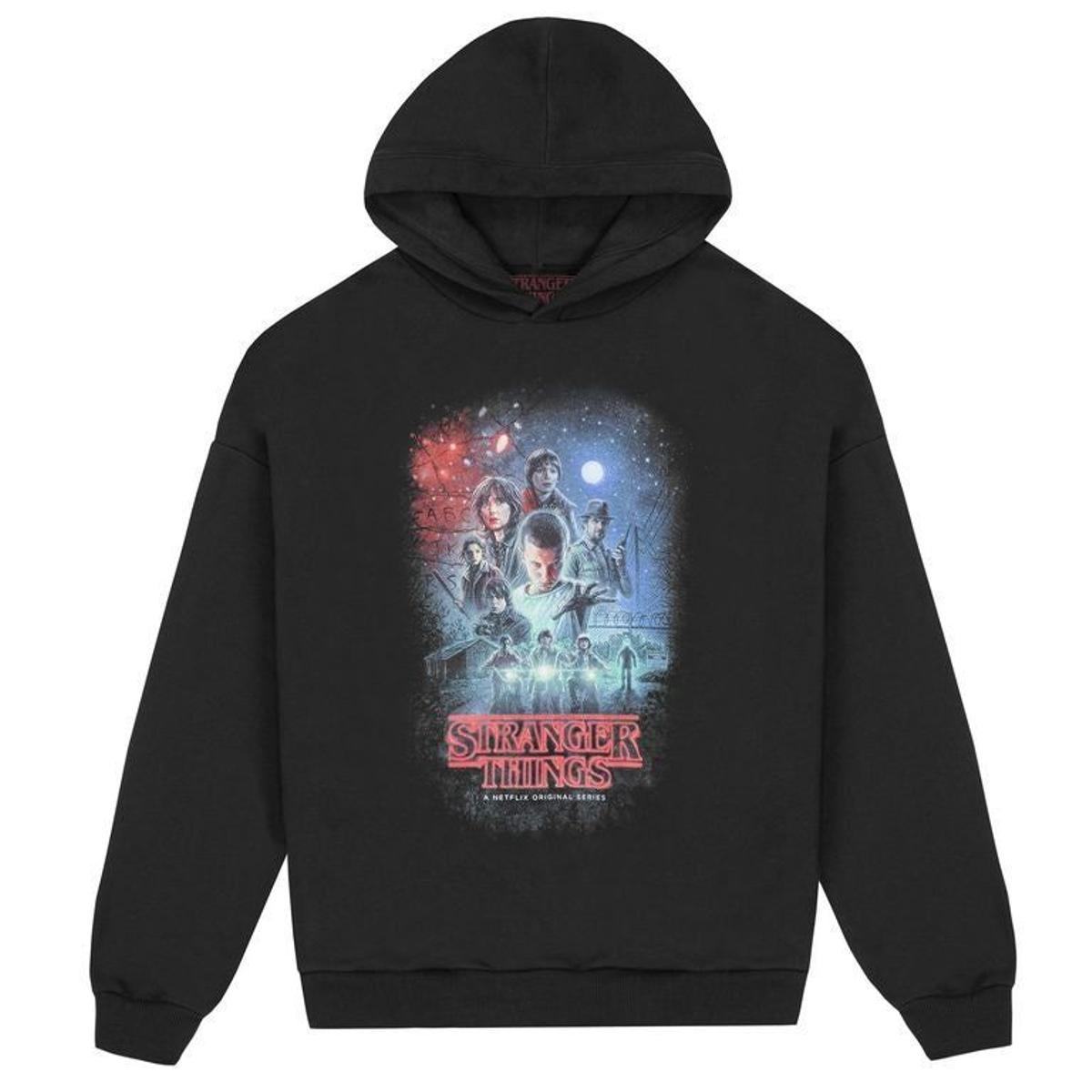 Sudadera con el cartel de 'Stranger things'