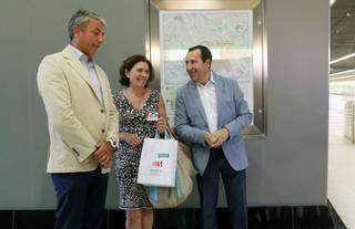 El metro saluda a su viajera 10 millones