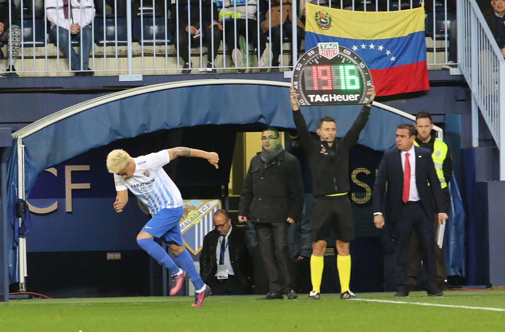 El conjunto del Gato Romero cae, de nuevo, ante el conjunto vasco en el debut del técnico uruguayo en La Rosaleda