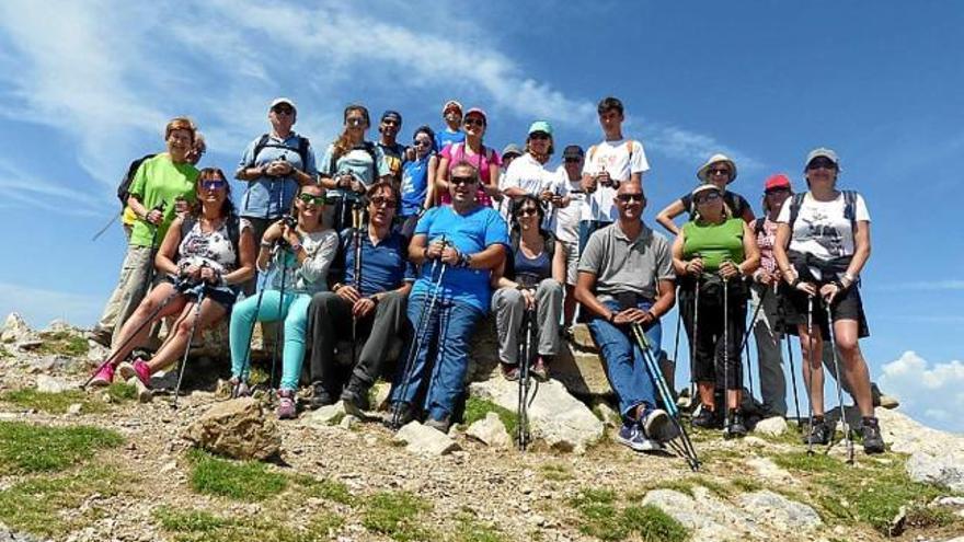 Una de les excursions que ha organitzat aquest estiu Nordic Walking