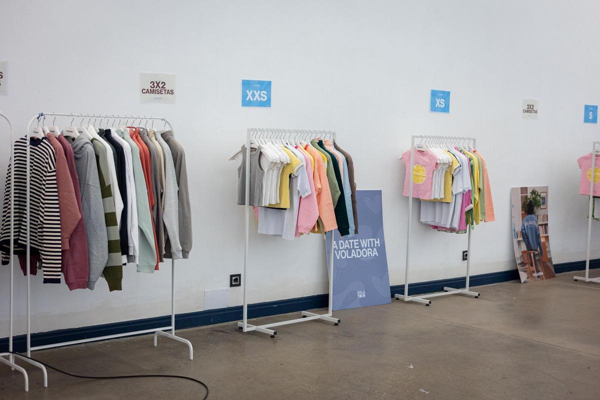 Voladora, la marca de ropa que arrasa en sus Pop-Up de Zaragoza: "Teníamos que reponer todos los días"