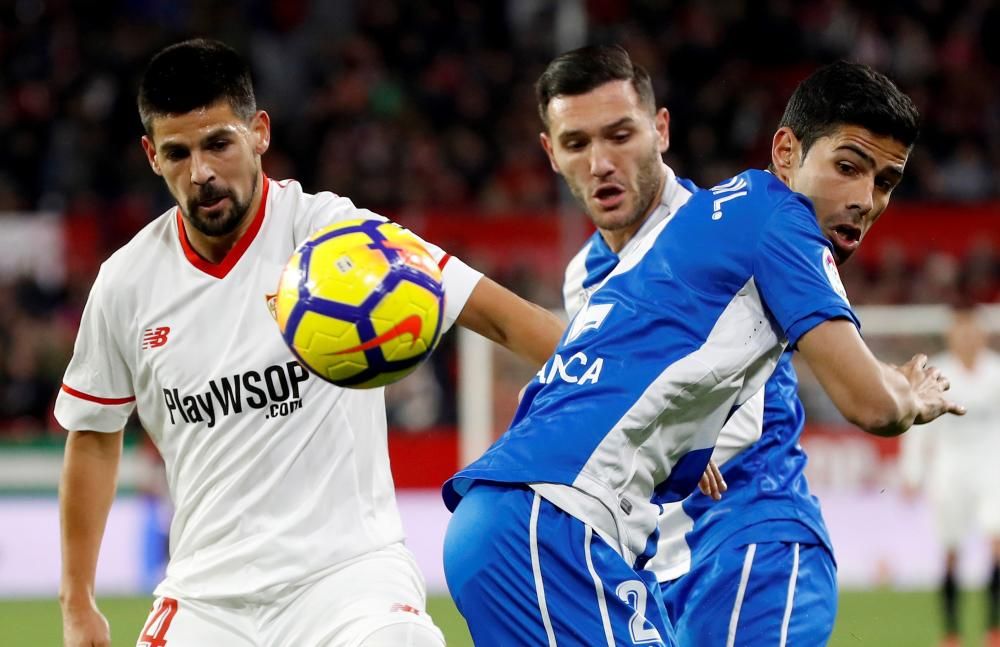 El Dépor cae 2-0 en Sevilla