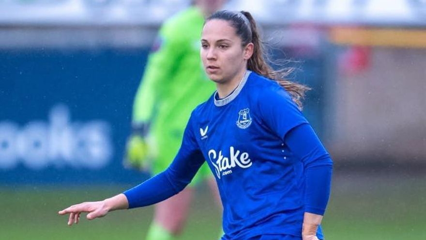 Martina amb l'Everton.