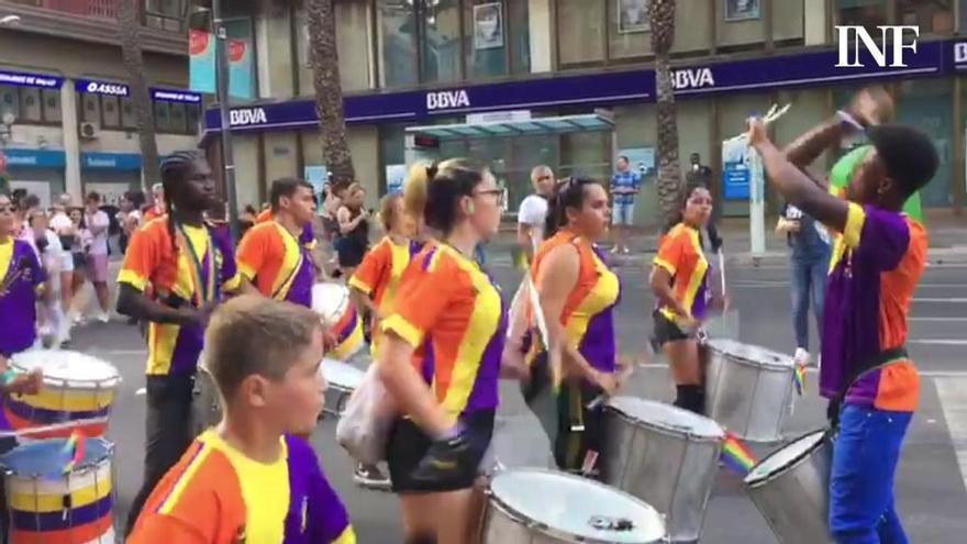 Orgullo 2018: manifestación por la igualdad en Alicante