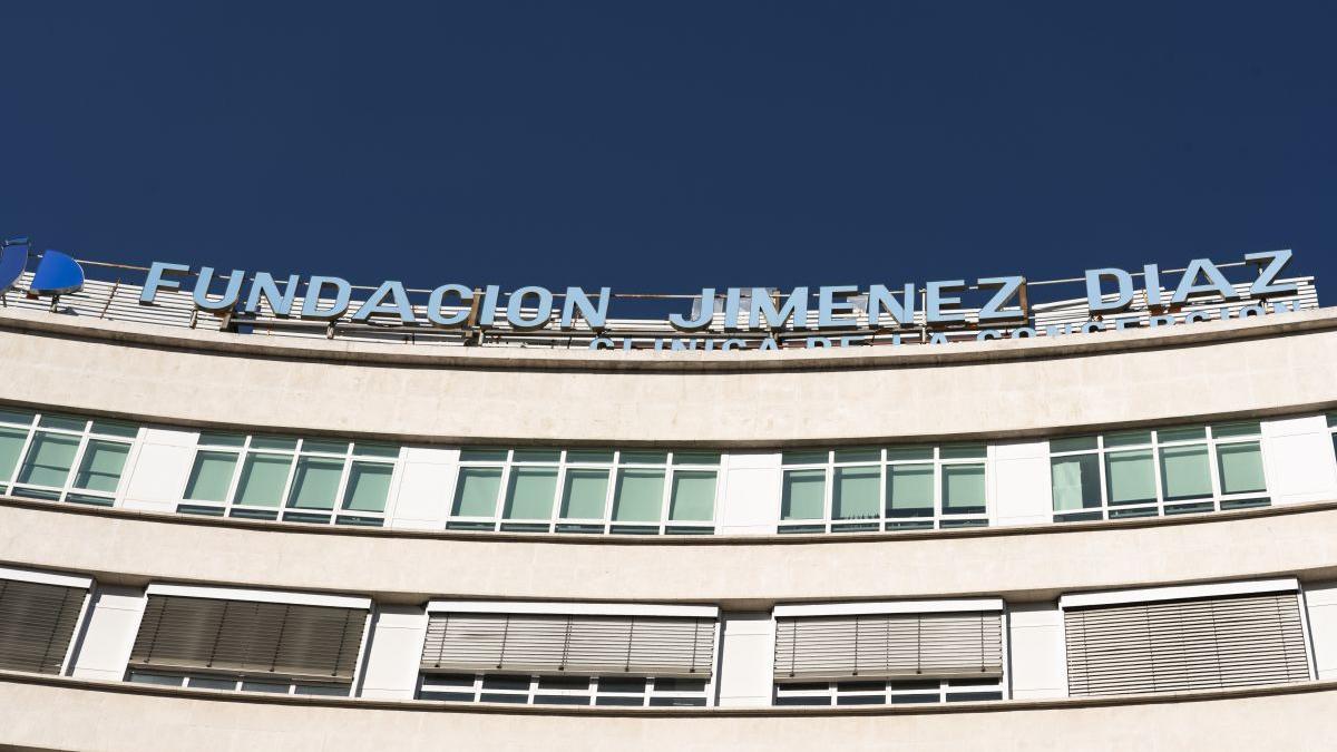 La Fundación Jiménez Díaz, el hospital madrileño con mejores niveles de eficiencia.