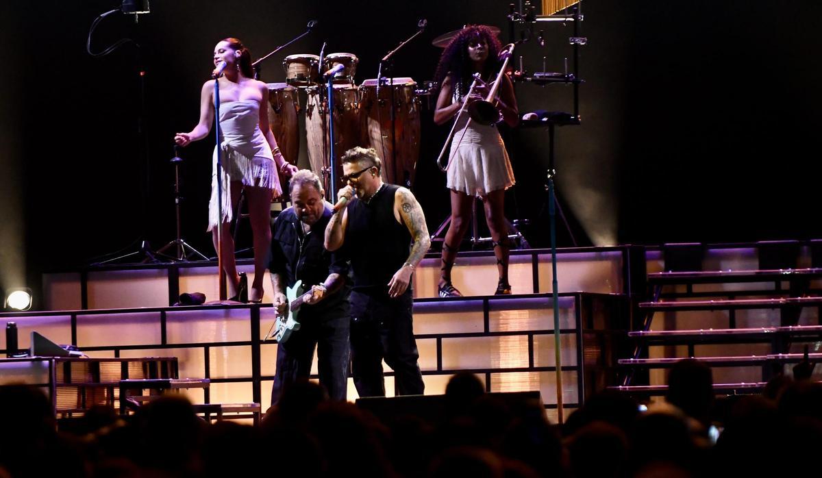 El primer concierto de Alejandro Sanz en Murcia, en imágenes El primer concierto de Alejandro Sanz en Murcia, en imágenes