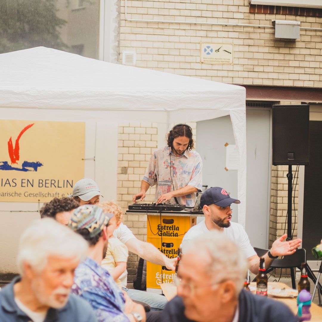 Celebración del último Día de Canarias en la sede de la asociación en Berlín