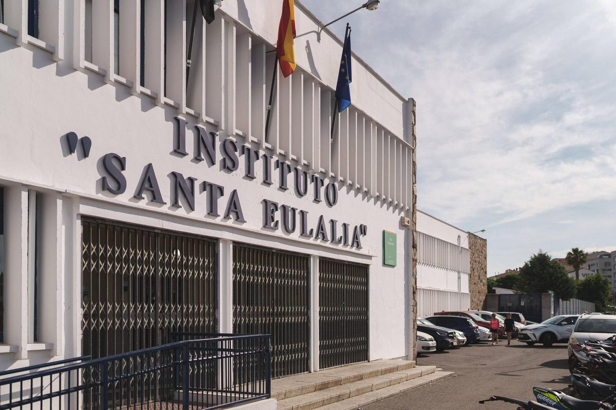 Así se desarrolla la PAU en el Instituto Santa Eulalia de Mérida