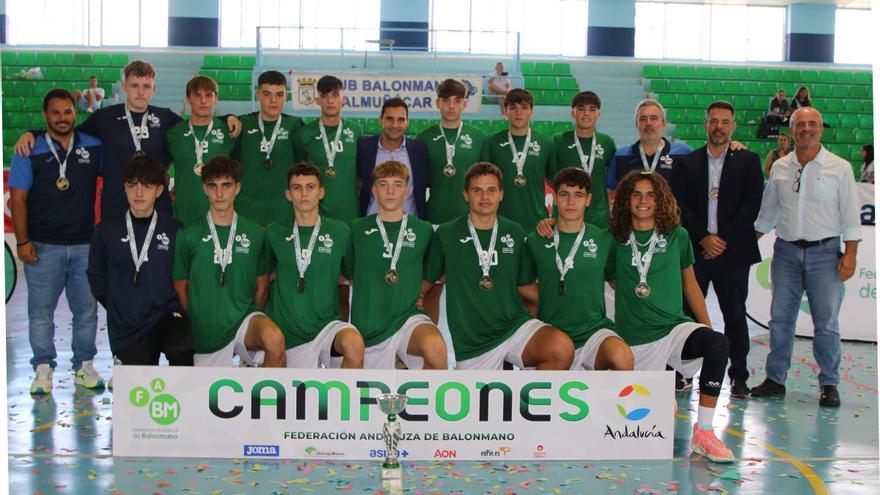 Oro y plata para Málaga en el Campeonato de Andalucía cadete de balonmano