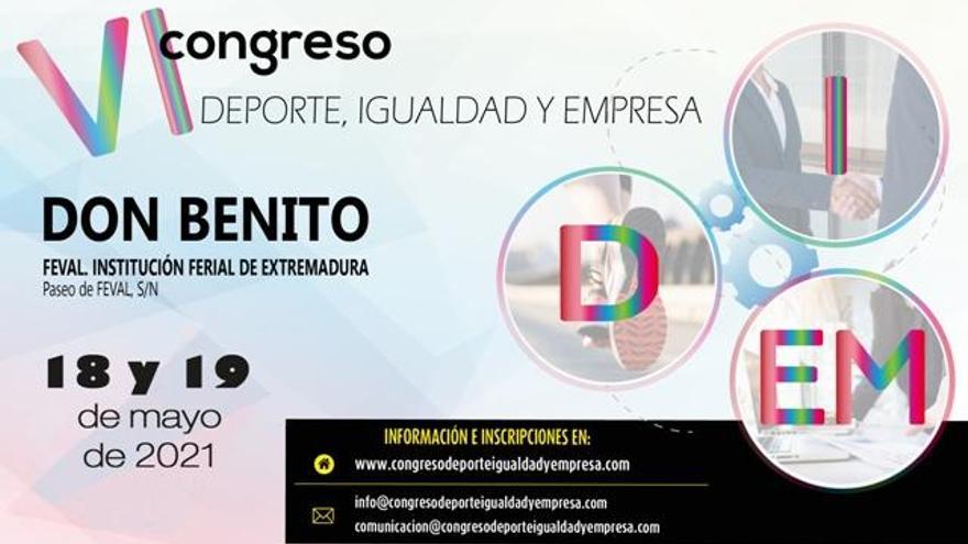 El VI Congreso ‘Deporte, Igualdad y Empresa’ se celebrará los días 18 y 19 de mayo