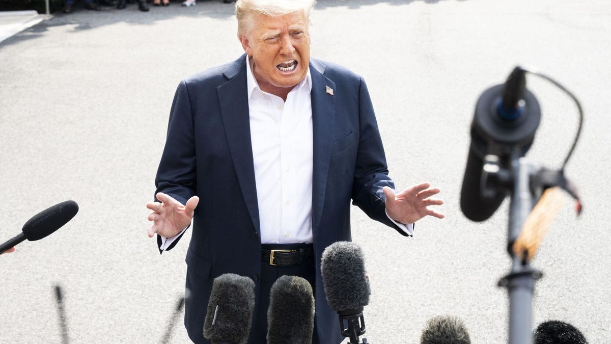 El presidente de Estados Unidos, Donald Trump.