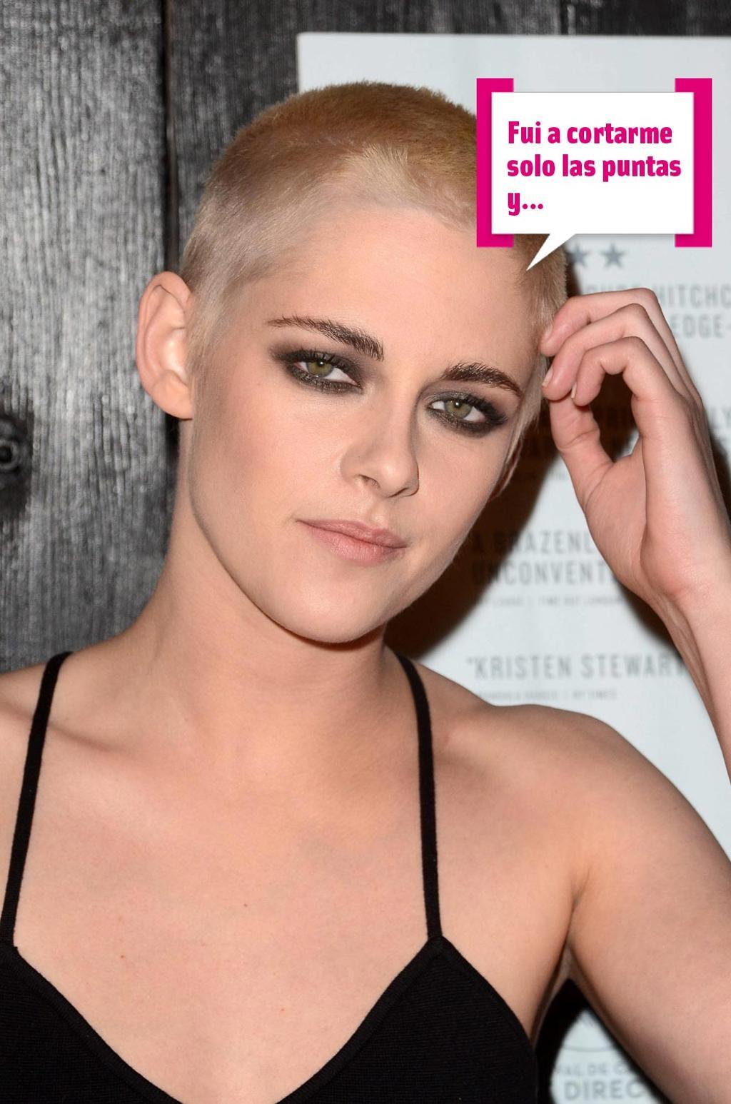 Kristen Stewart pasa por la peluquería