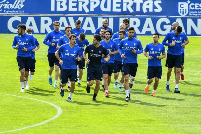 Entrenamiento del Real Zaragoza