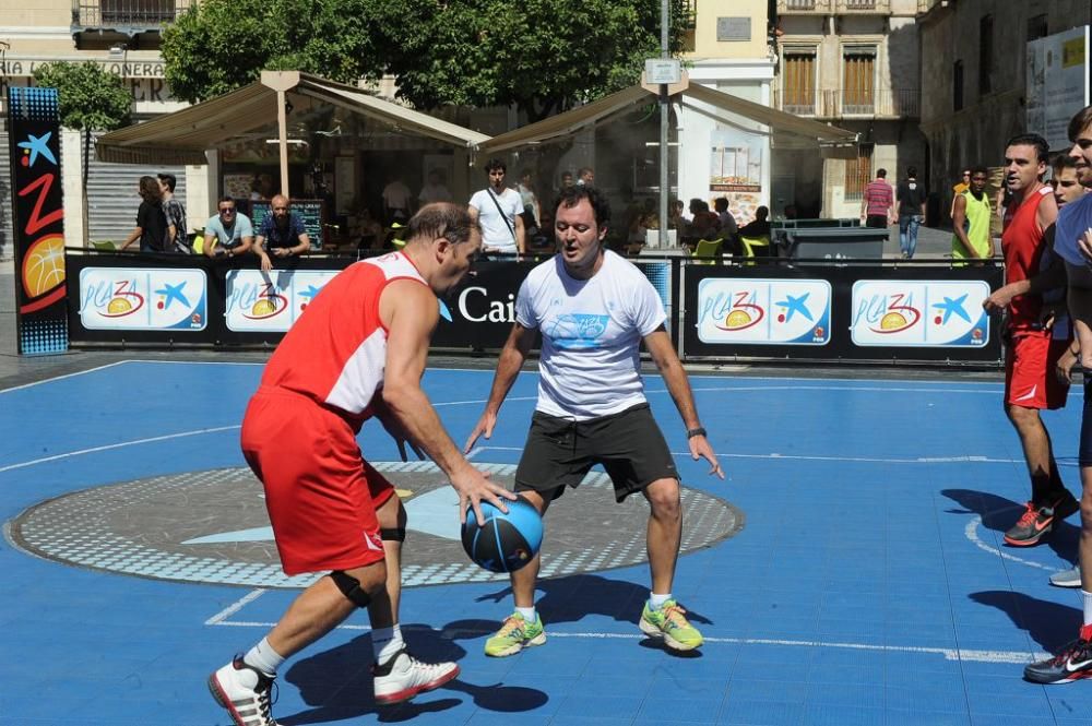 Baloncesto 3x3 en la Plaza Belluga