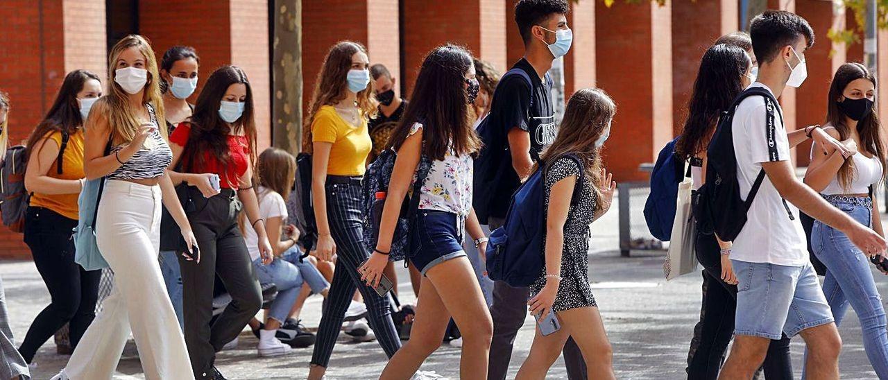 Estudiantes de Bachillerato se enfrentaron a la PAU este año