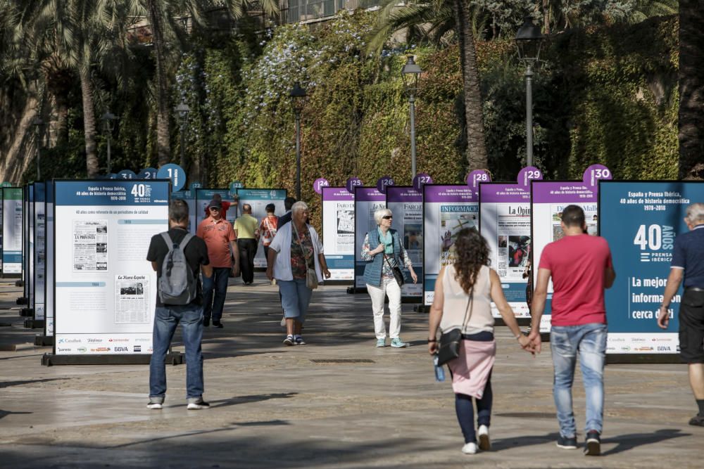 Exposición de aniversario de Prensa Ibérica