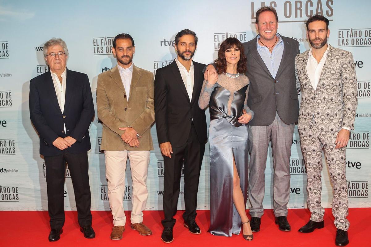 Estreno de 'El faro de las orcas': el reparto