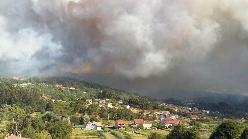 Incendio en Soutomaior