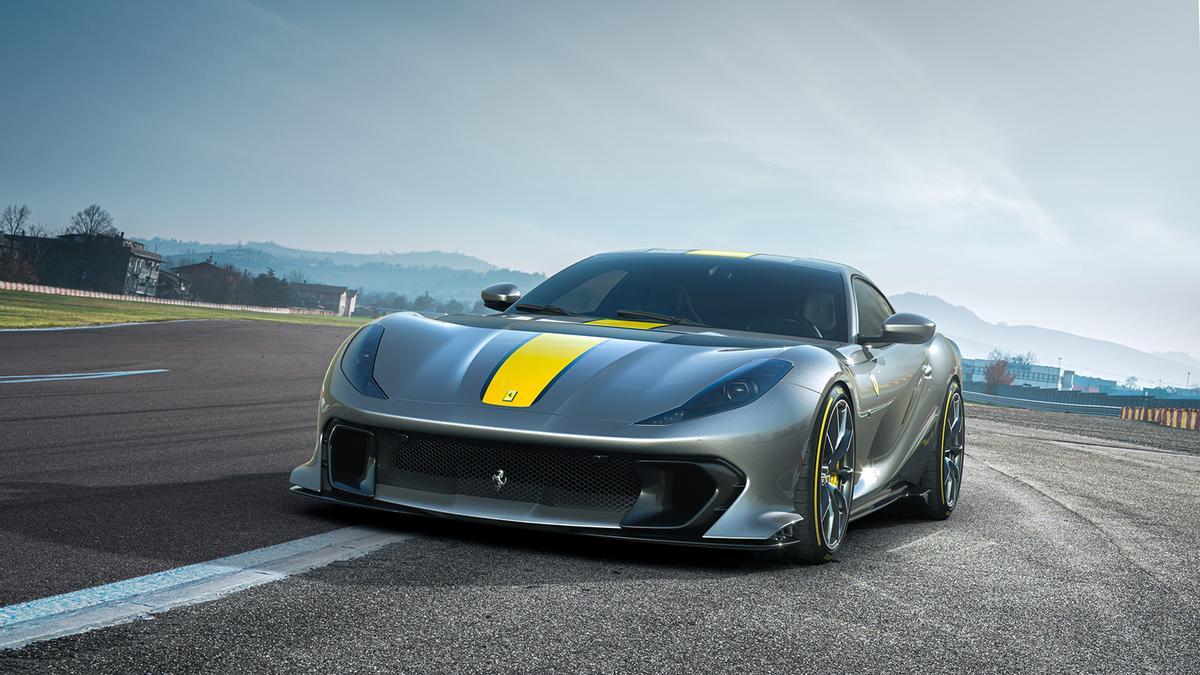 Ferrari 812 Competizione, el coche con el motor atmosférico más potente de la historia