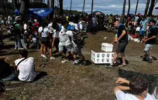 Navia es un derroche de alegría en honor a la Virgen de la Barca y San Roque