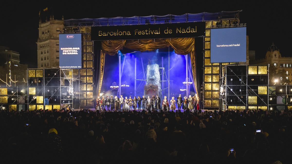 Barcelona celebra el Nadal amb música, màgia i espectacles Barcelona celebra el Nadal amb música, màgia i espectacles