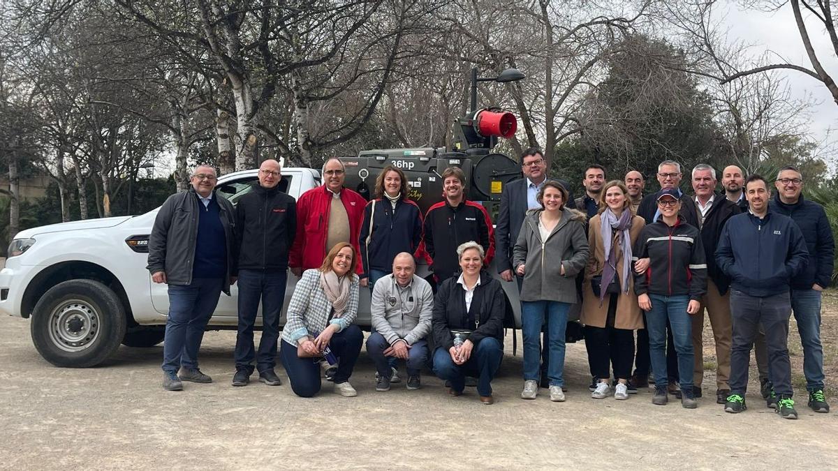 Participantes de las jornadas sobre el control de mosquitos a nivel urbano organizadas por Rentokil-Lokímica.