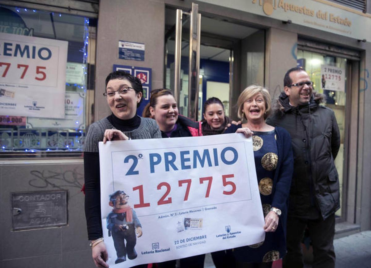 EL SEGUNDO PREMIO DEJA UN QUINTO PREMIO DE 1,2 MILLONES EN GRANADA