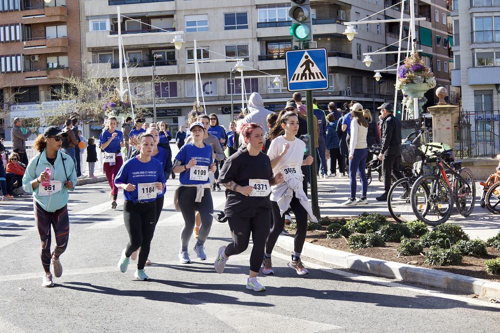 Las imágenes de la llegada a meta de la Carrera de la Mujer de Murcia 2024