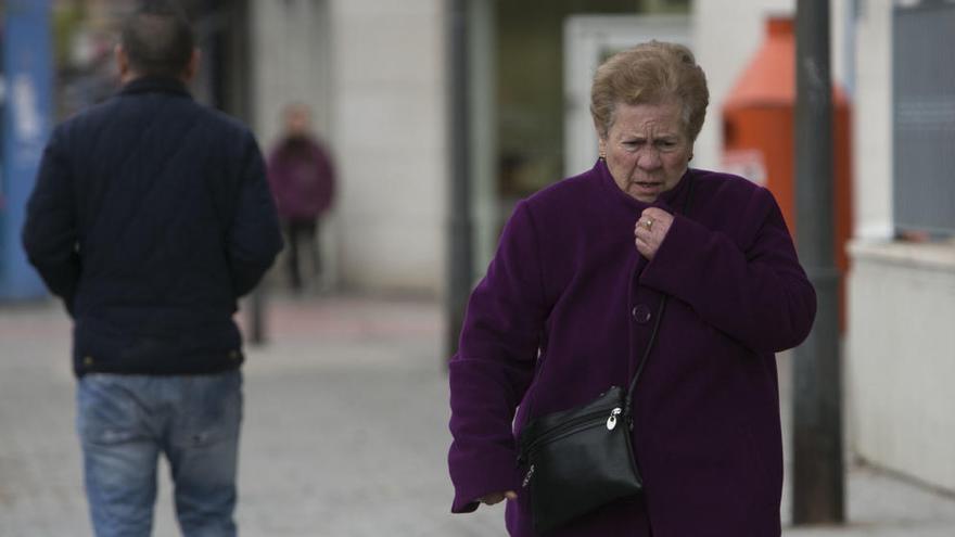 El viento del norte provoca un bajón drástico de las temperaturas en toda la provincia de Alicante