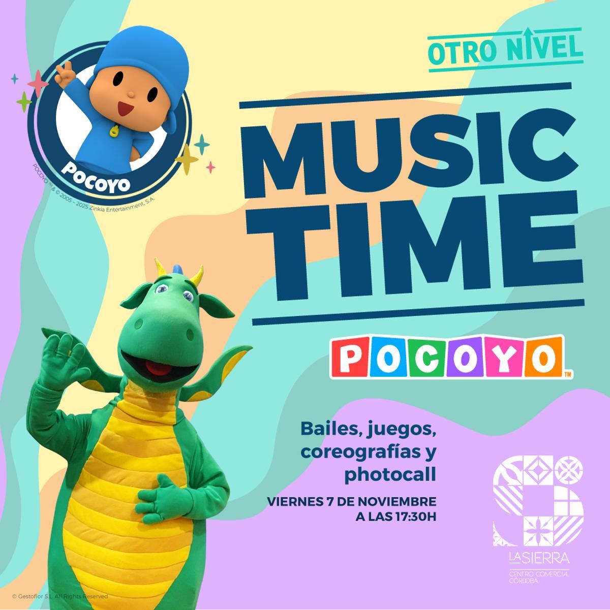 Cartel con las actividades previstas en el CC La Sierra de Córdoba.