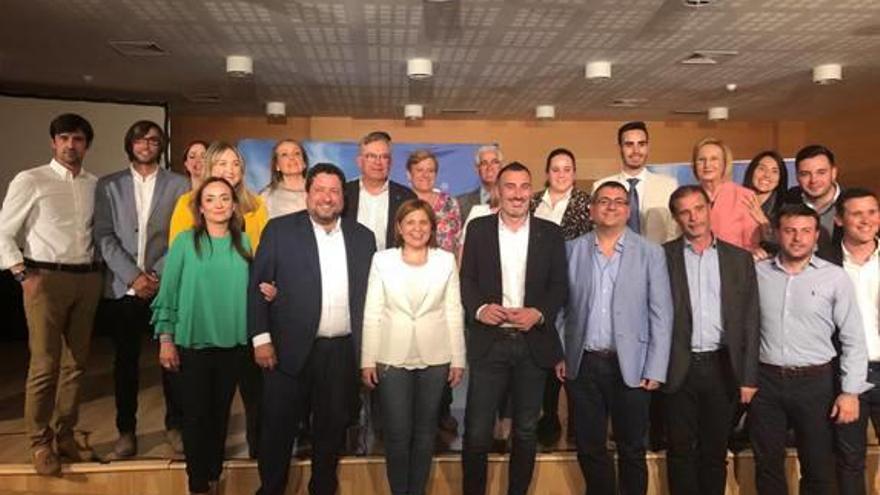 Presentación de la candidatura del PP de Borriana.