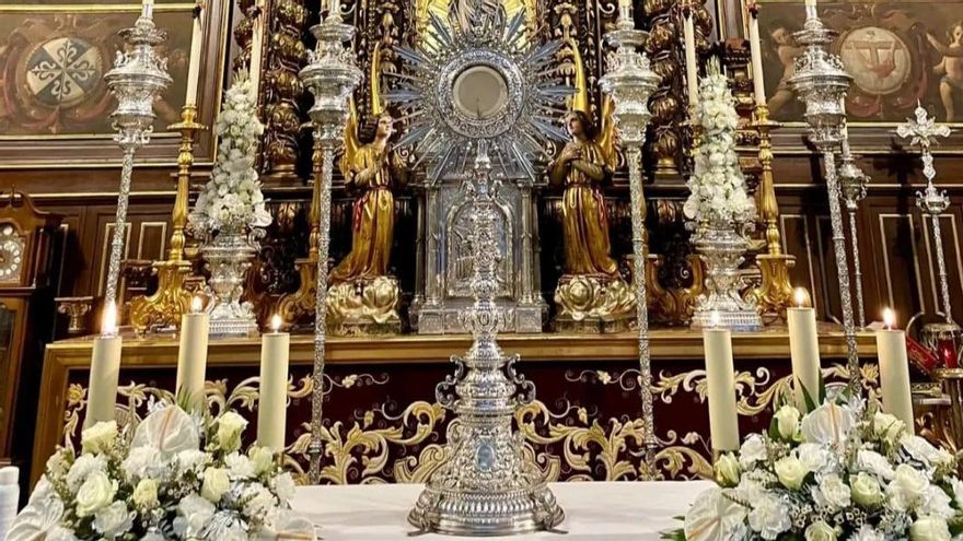 La hermandad del Císter celebrará en Capuchinos función solemne a Jesús Sacramentado y procesión.