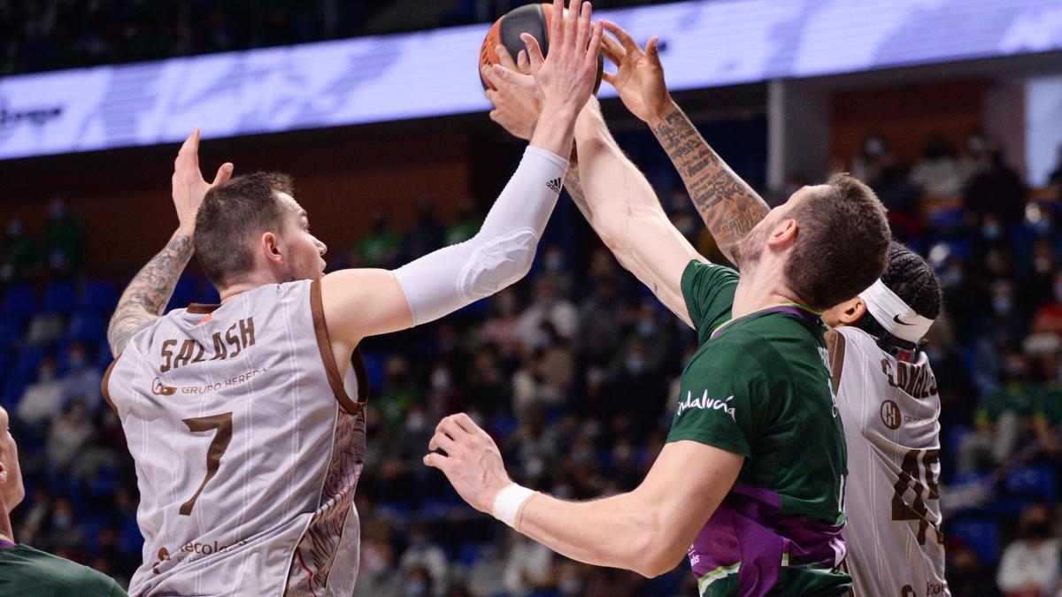 Las imágenes del Unicaja - San Pablo Burgos en el Martín Carpena.