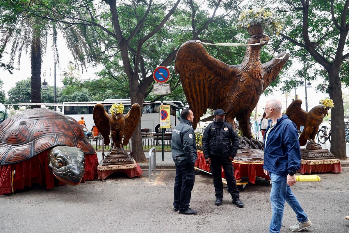 El "Bestiario" del Corpus ya en las calles de València.