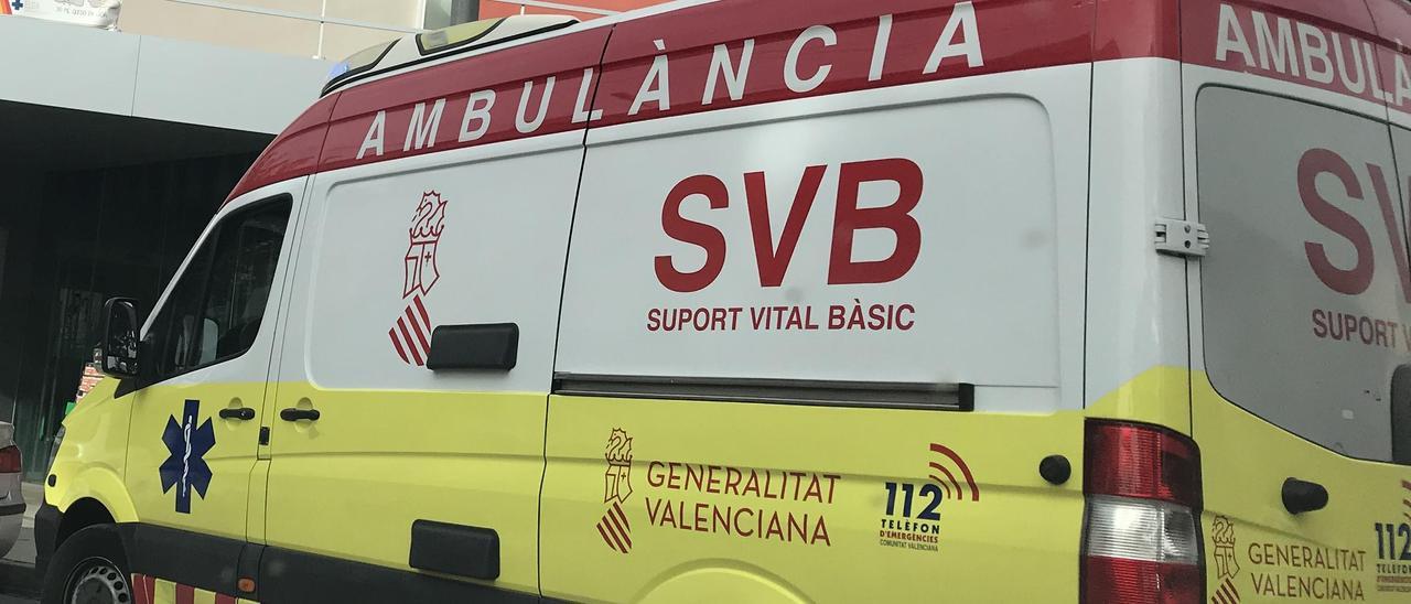 El CICU ha movilizado una ambulancia SVB además de la unidad del SAMU.