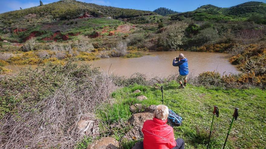 Las charcas de Erjos se llenan