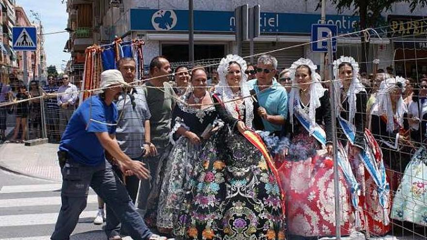 La Bellea Patricia Baeza prendió la mascletá