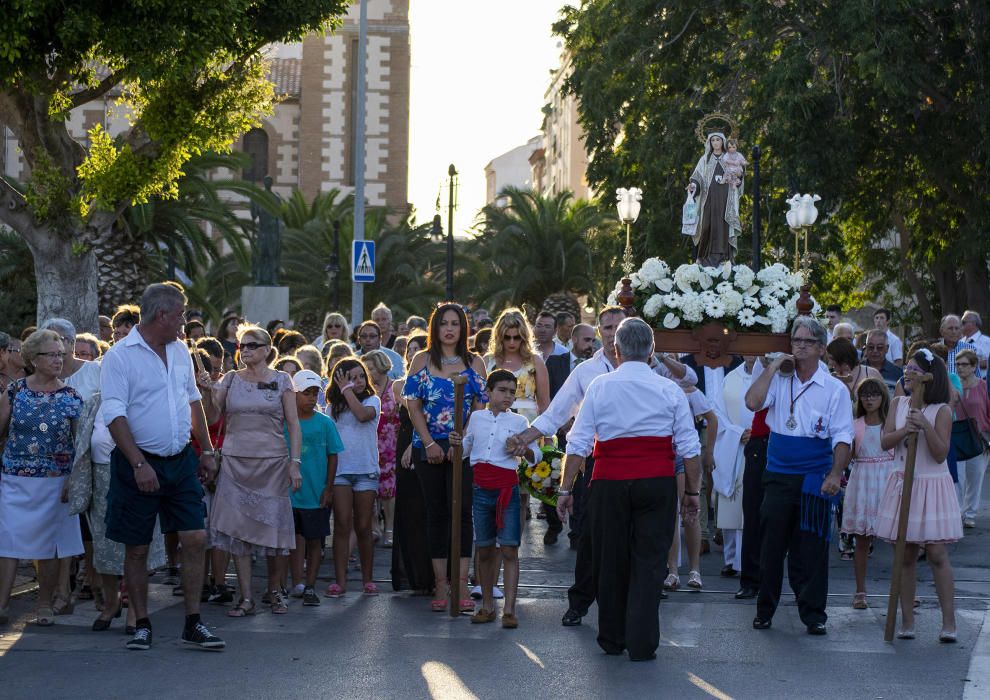 Actos en honor a la Virgen del Carmen en el Grau de Castelló