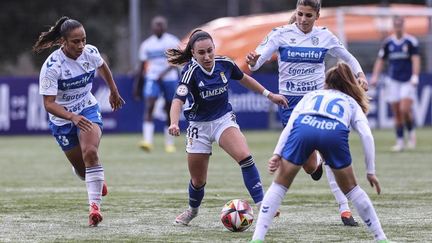 En imágenes: el partido del Real Oviedo Femenino contra el Tenerife