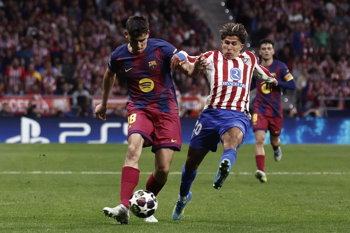 Champions League: Atlético - Barcelona, en imágenes. Champions League: Atlético - Barcelona, en imágenes.