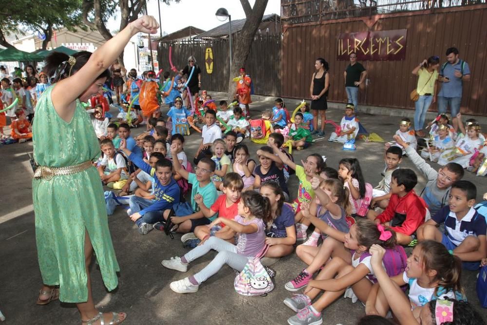 Carthagineses y Romanos: Fiesta infantil en el cam