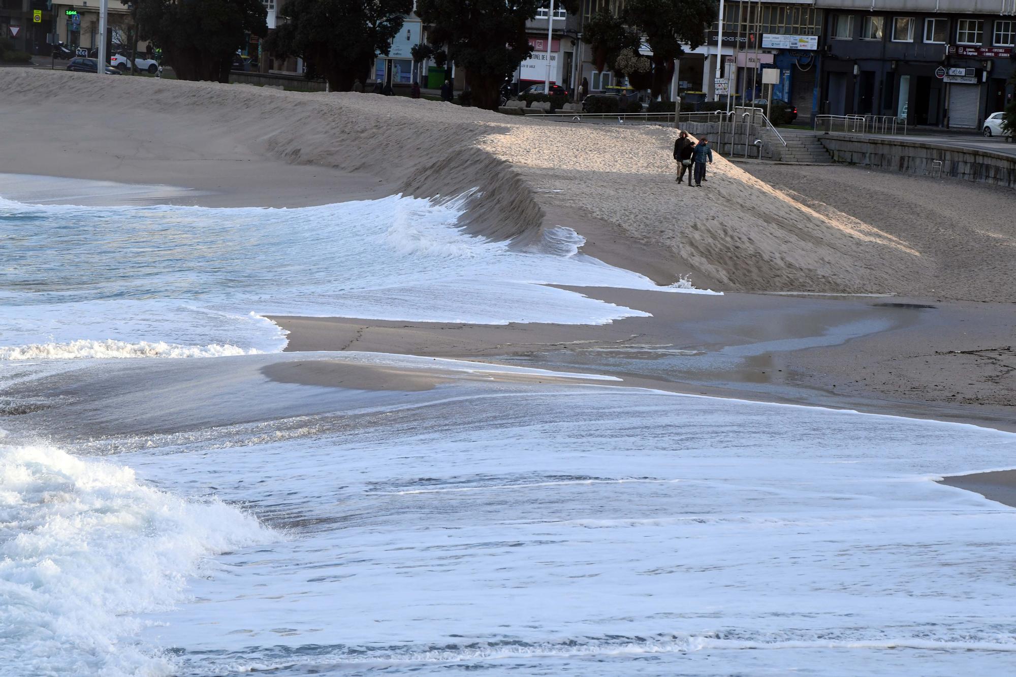 Domingo de temporal en A Coruña