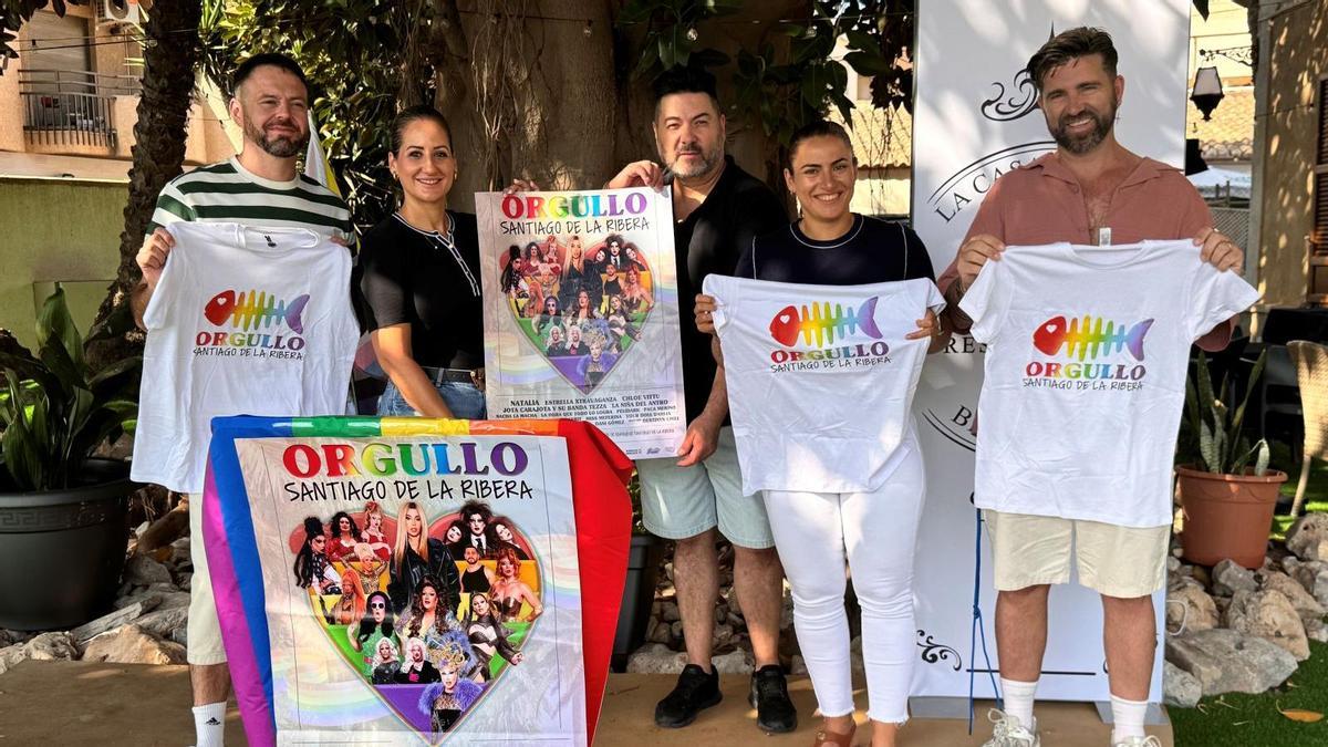 Presentación de la programación del 'Orgullo' de Santiago de la Ribera.