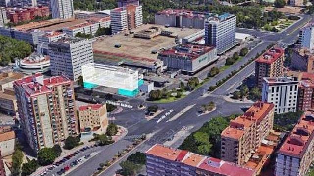 Figuración del nuevo hotel.