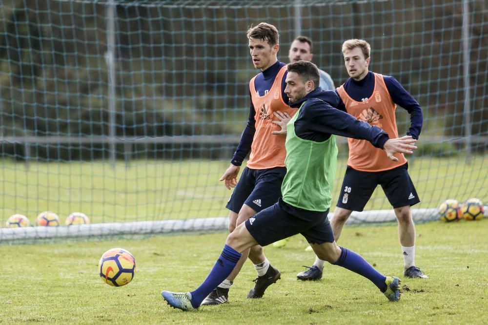 Entrenamiento del Real Oviedo