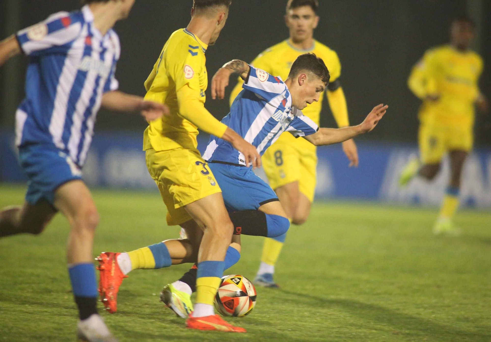 El Dépor Juvenil vence a Las Palmas y sueña con la Copa