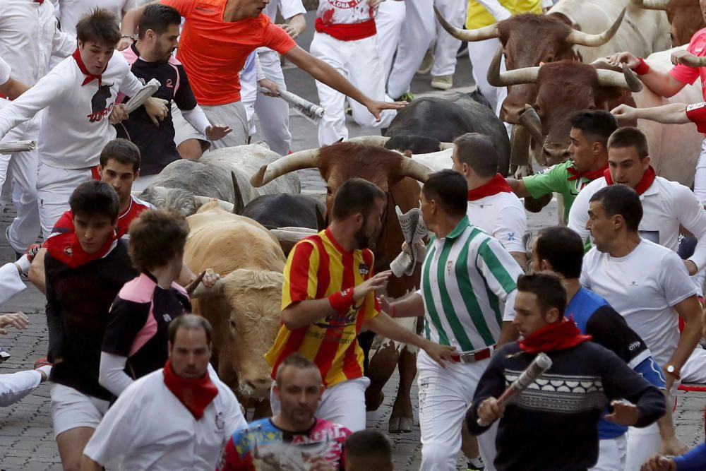 Primer encierro de Sanfermines 2017