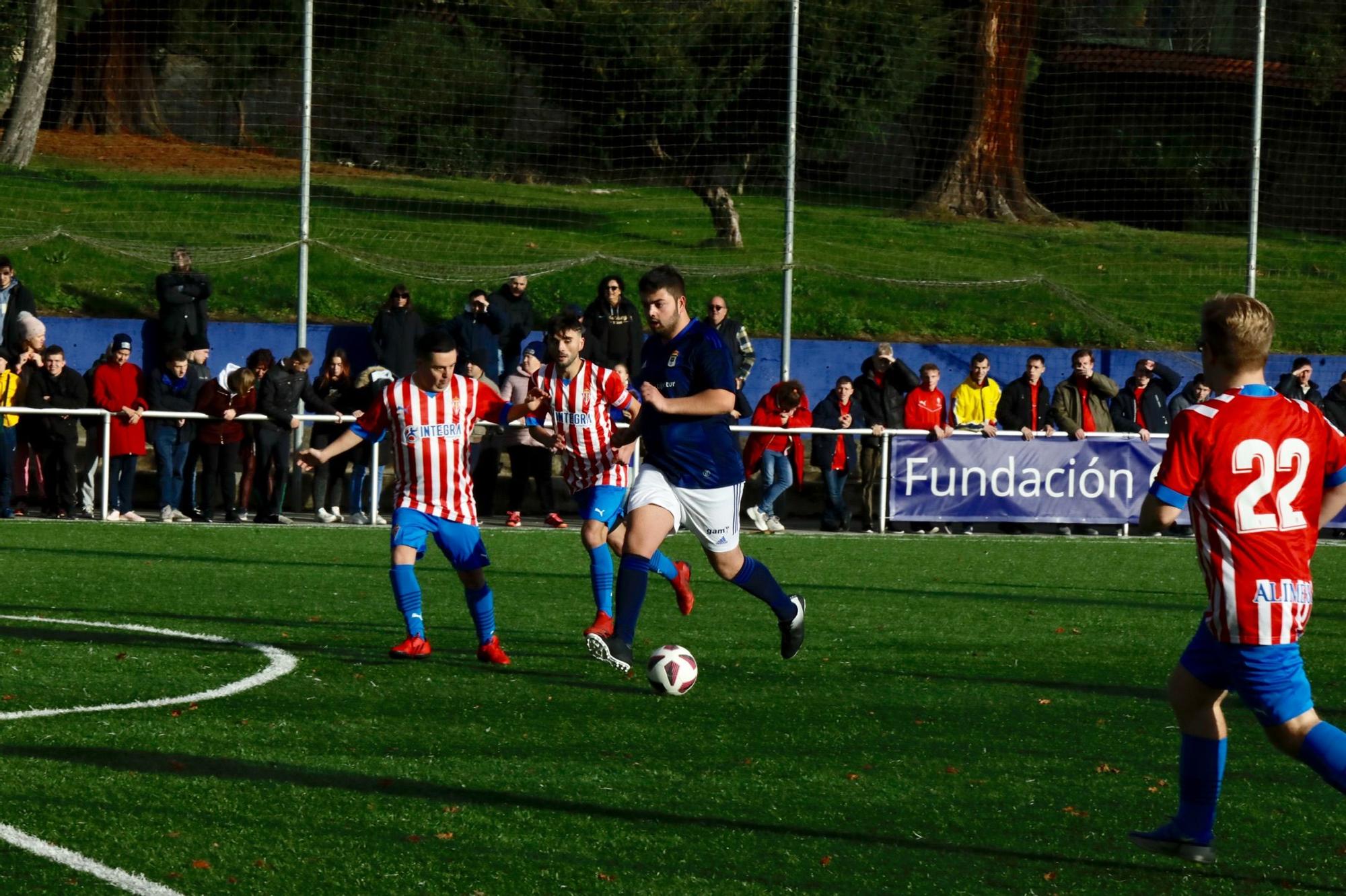 El derbi asturiano genuine, en imágenes