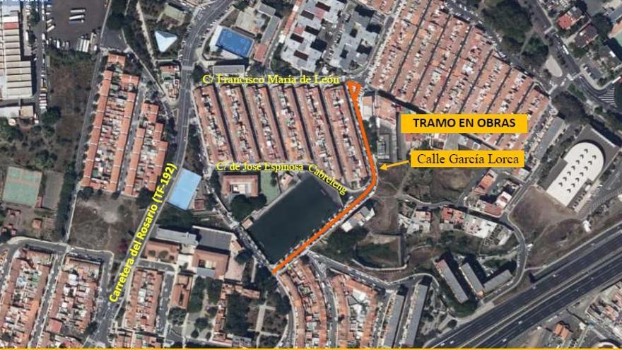 Cierre de calles y prohibición de estacionamiento en Somosierra por obras de asfaltado